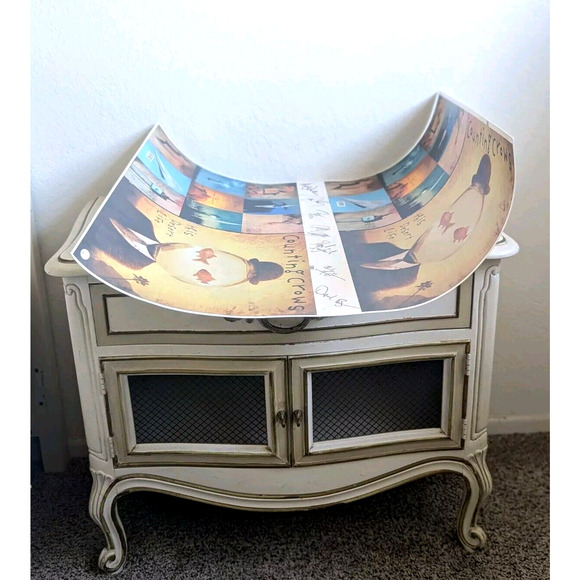 Counting Crows Band SIGNED 1990's Uncut LP Sleeve THIS DESERT LIFE 28" ⭐ COA LOA - Picture 5 of 13